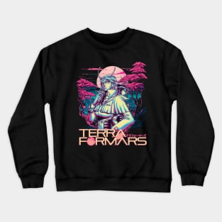 Earth's Heroes on Mars Formars Tee Featuring Characters' Courageous Fight for Home Crewneck Sweatshirt